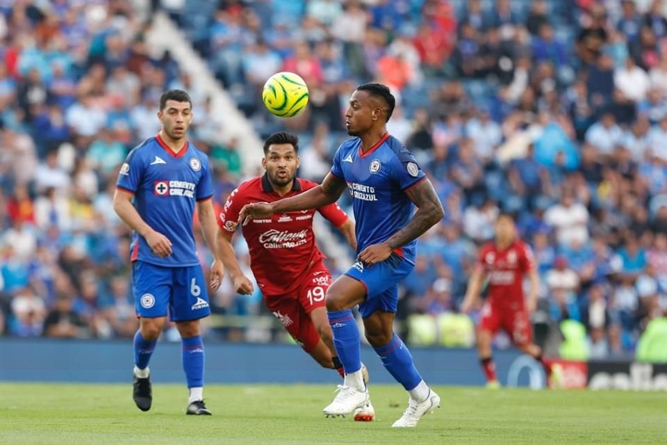 Atlas llegó a estar dos goles arriba en el marcador, pero en el segundo tiempo Cruz Azul le empató; suma 10 partidos sin ganar de visitante.