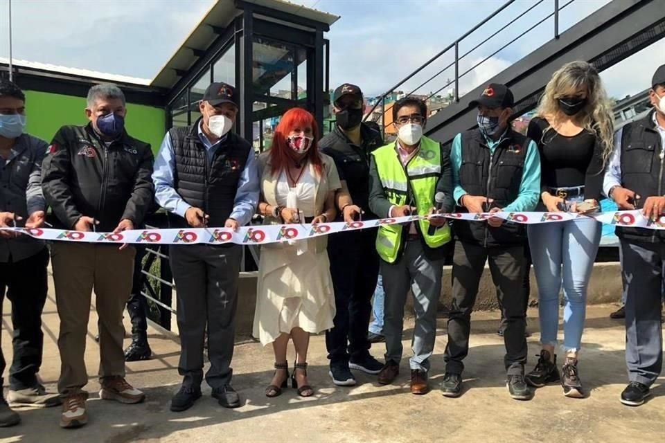 El 10 de julio, Layda Sansores fue invitada especial de la AO para inaugurar un elevador inclinado en zona de barrancas (el cual hoy está suspendido temporalmente).
