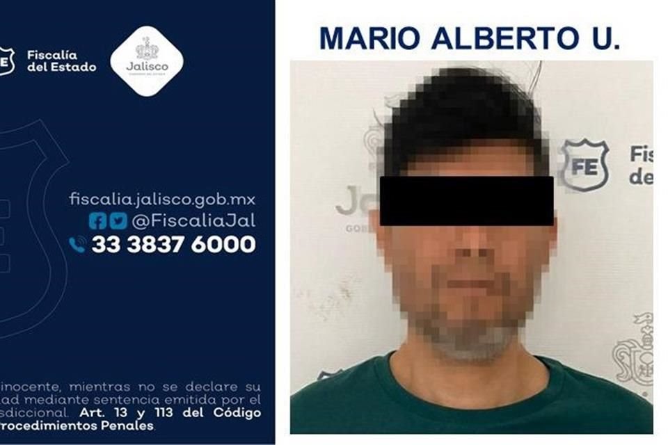 Mario Alberto 'U' fue acusado formalmente del feminicidio de Tania Serratos, y se determinó que debe pasar un año en prisión preventiva, según informó la Fiscalía de Jalisco.