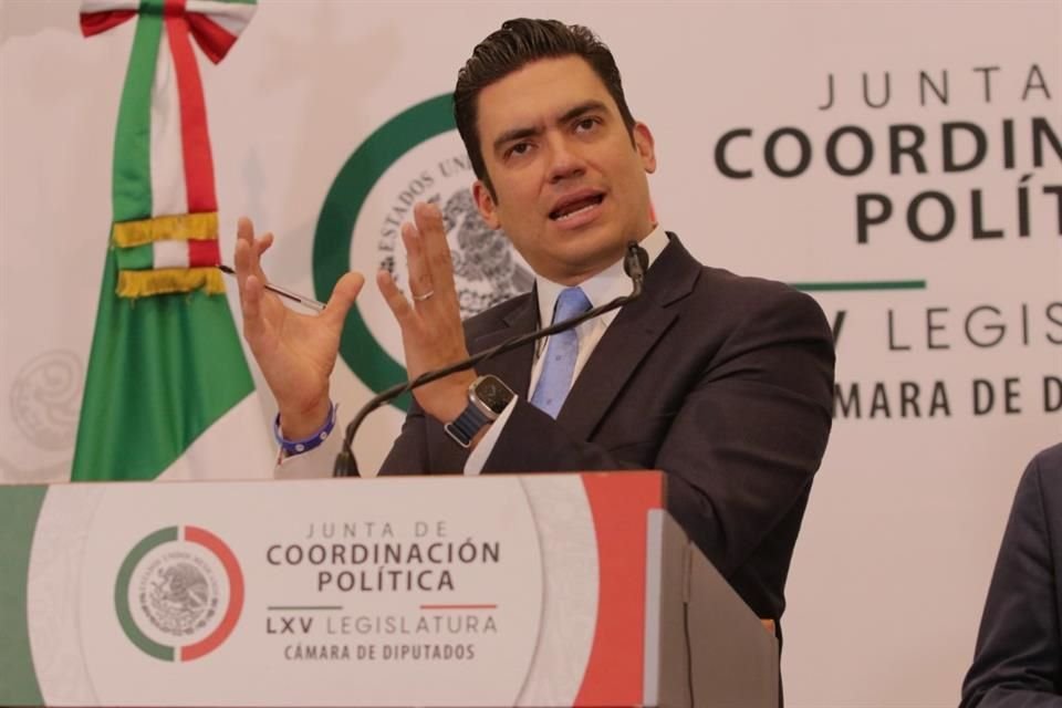 Jorge Romero, líder parlamentario del PAN en San Lázaro y potencial aspirante a la dirigencia nacional del blanquiazul.
