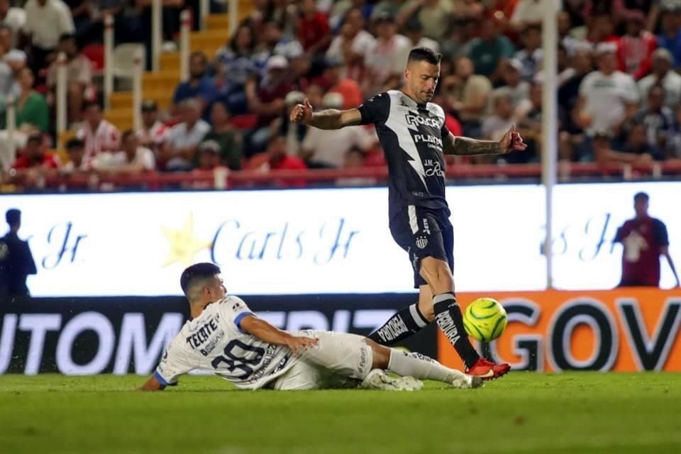 Monterrey trabajó el partido en Aguascalientes.