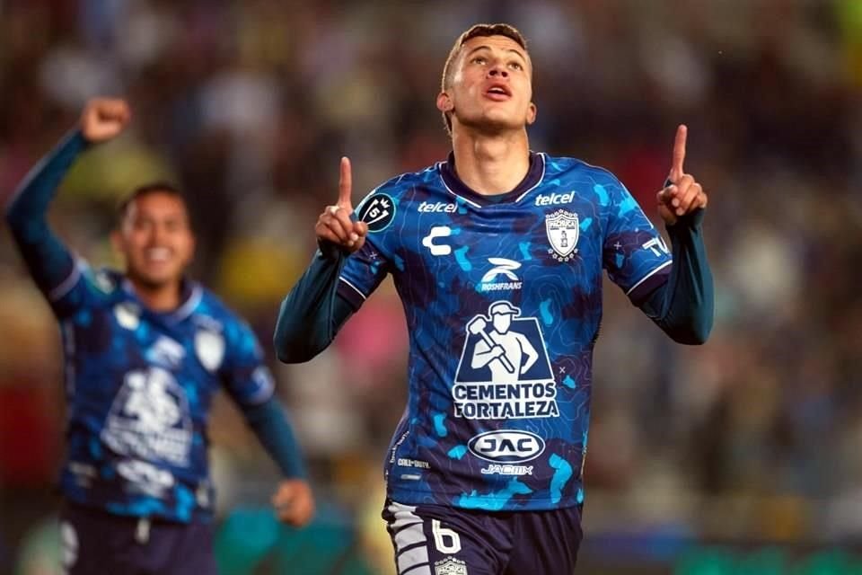 Nelson Deossa aprovechó el desconcierto de las Águilas y al 14 puso el 2-0.