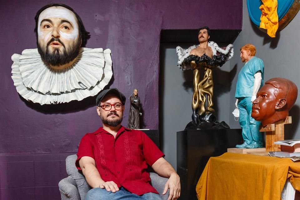Rubén Orozco se especializa en el hiperrealismo.