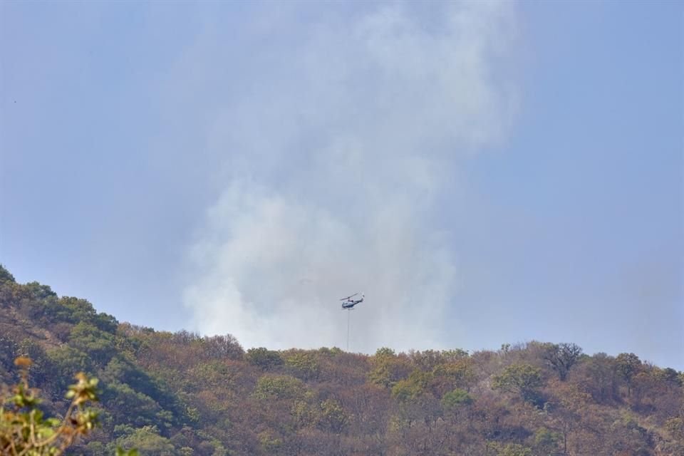 Por incendio forestal, la Secretaría de Medio Ambiente y Desarrollo Territorial (Semadet) activó una Alerta Atmosférica para los municipios de Tala, Zapopan, Guadalajara y Tlajomulco.