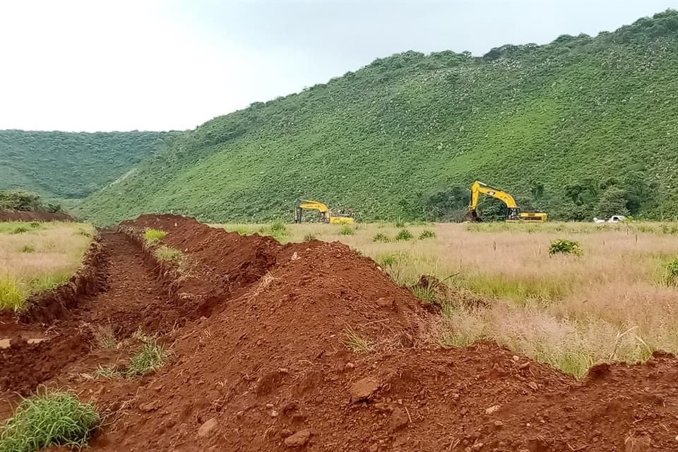 En agosto de 2021 comenzaron los primeros trabajos para el CIEC sin avisar a vecinos del municipio.