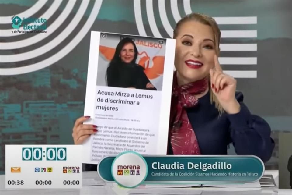 Claudia Delgadillo señaló que candidatas del mismo partido que Lemus, también lo han acusado de violencia de género.