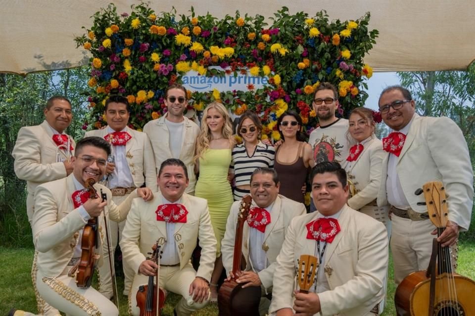 El mariachi no pudo faltar en el evento especial.