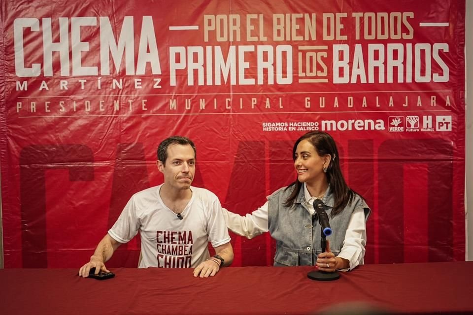 Mariana Fernández, vocera de la campaña de 'Chema' Martínez, negó que Morena recurra a grupos de choque para intimidar a rivales políticos.