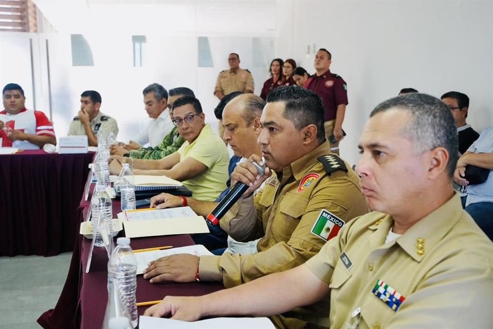 Distintas dependencias integraron este jueves el Consejo Permanente de Protección Civil.