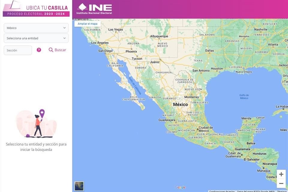 Entre a la página: https://ubicatucasilla.ine.mx/ y tenga a la mano su credencial de elector e identifique a cuál sección pertenece.