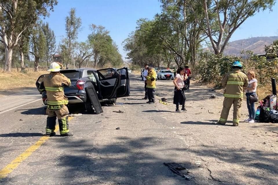 Dos personas se reportaron en estado grave.