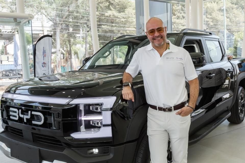 Jorge Vallejo, director general de BYD Auto México.