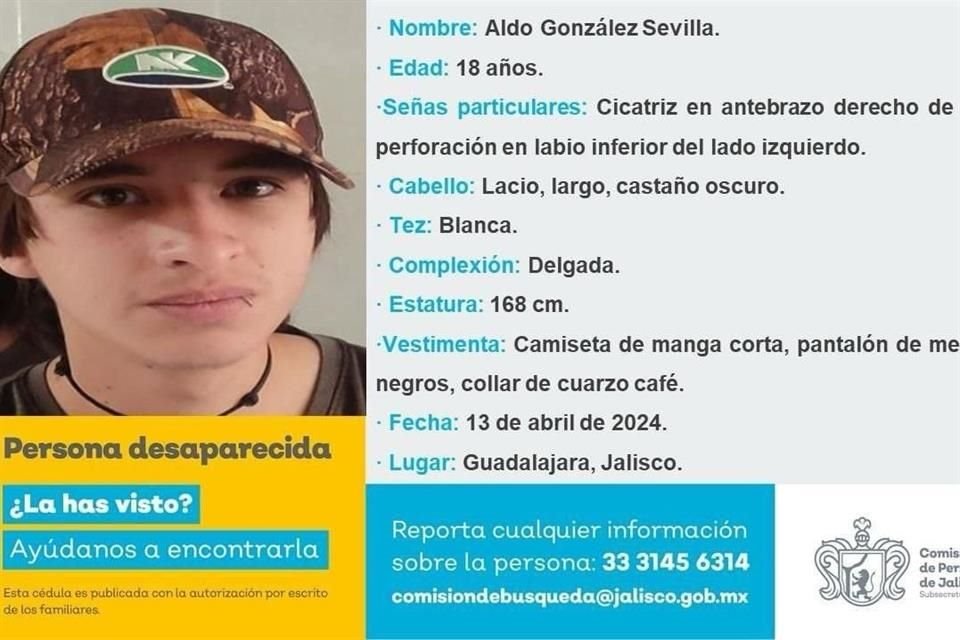 Aldo tiene 18 años y es estudiante del Centro Universitario de Ciencias de la Salud (CUCS) de la UdeG.