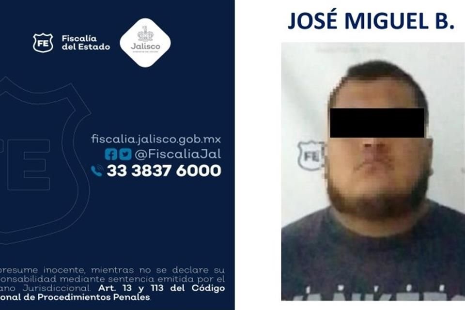 El señalado, José Miguel B., estará en prisión preventiva por un año por el delito de secuestro.