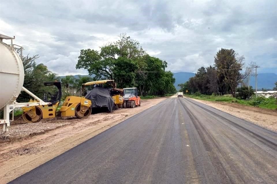 La SIOP realizó los trabajos de renovación en la Carretera Sayula-Zapotlán El Grande, y monitoreará la zona para que no vuelva a suceder.