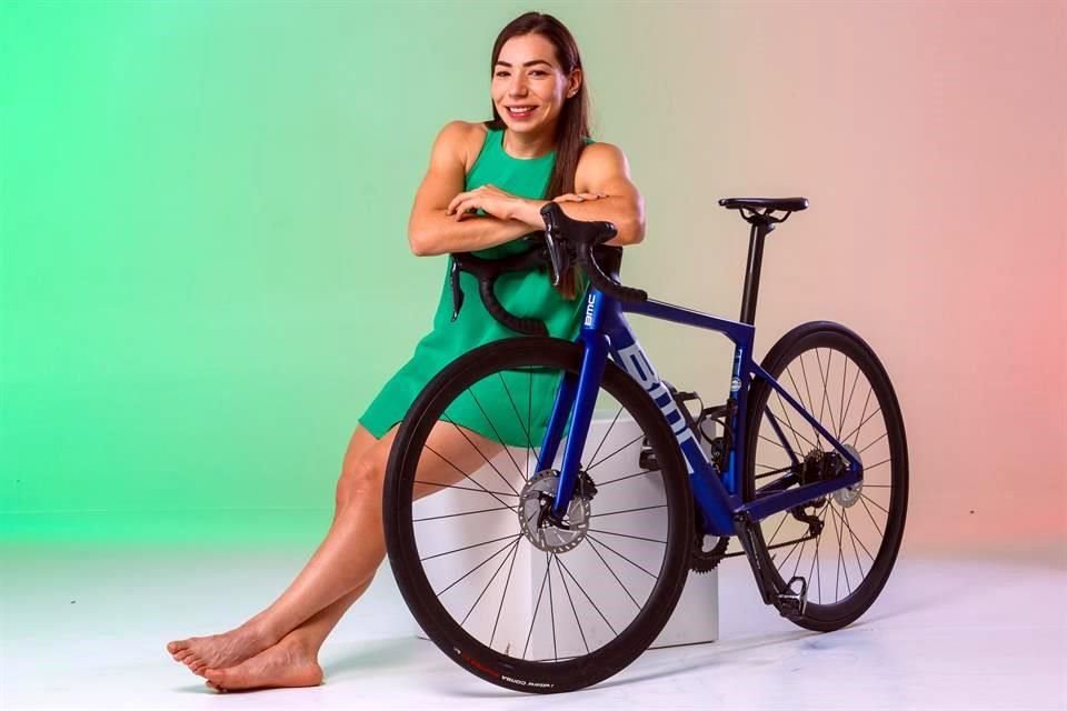 El amor por el ciclismo le llegó por herencia a la sinaloense Luz Daniela Gaxiola, pues sus padres lo practicaban.