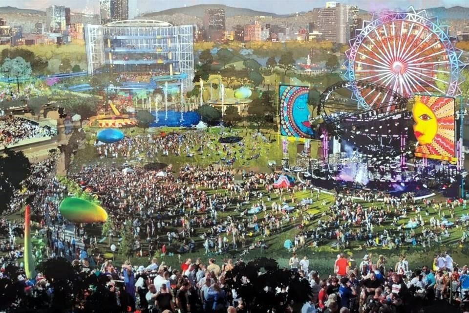 Este lunes, durante el arranque del proyecto, se afirmó que el sitio contará con la rueda de la fortuna más alta.