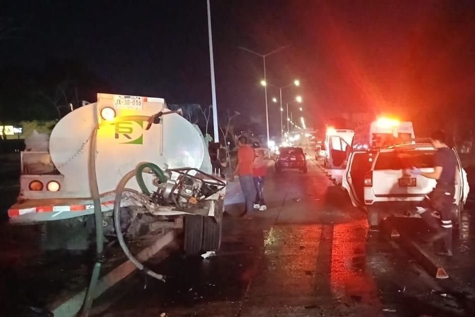 Araceli Hernández, líder del colectivo Madres Rastreadoras de Corazones Guadalajara, murió atropellada en un accidente mientras trabajaba surtiendo agua en una pipa.