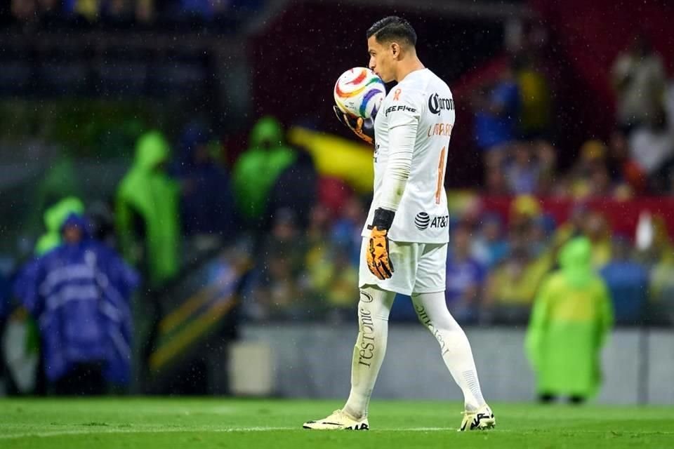 El arquero Luis Ángel Malagón fue el mejor jugador de América en el partido.