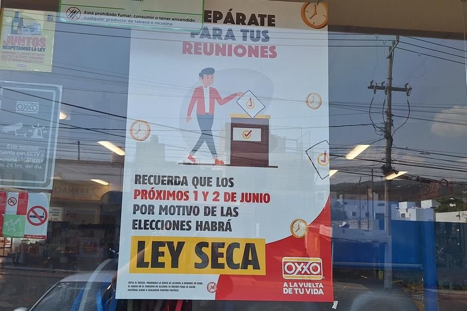 Las tiendas Oxxo sí tendrán Ley Seca.