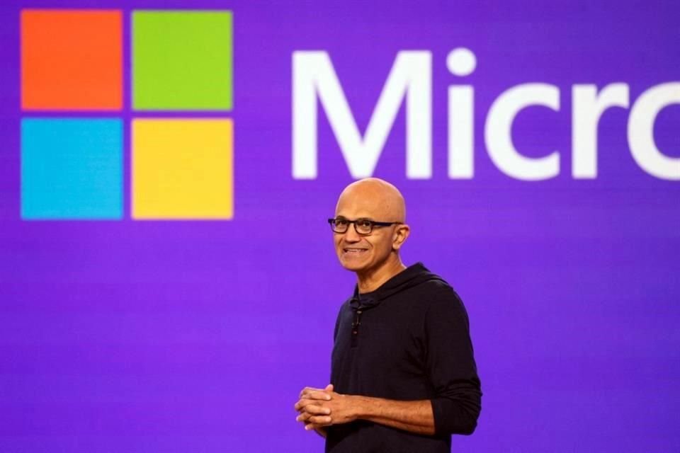 Satya Nadella, presidente ejecutivo de Microsoft.