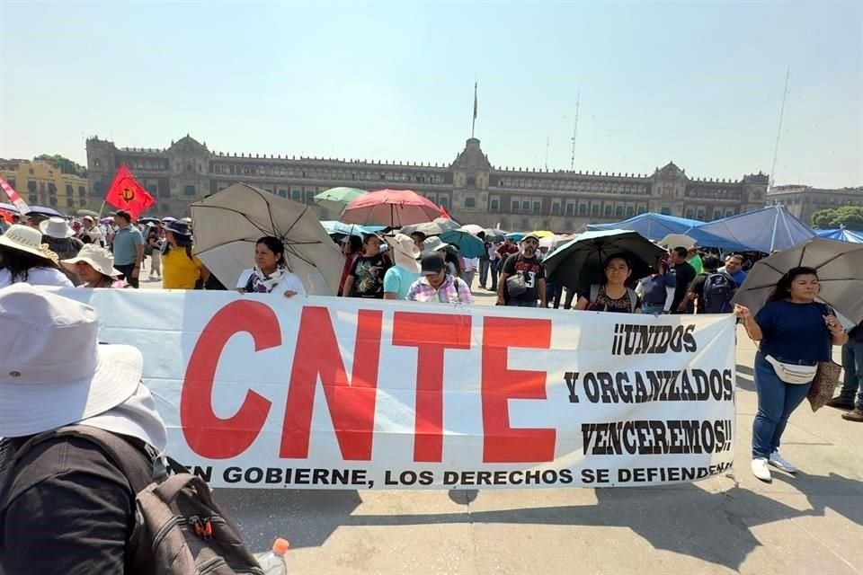 La CNTE en la Ciudad de México anunció manifestación el próximo 28 de febrero.