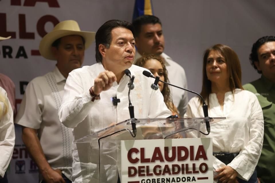 Mientras Claudia Delgadillo mantiene el discurso de que hubo fraude en la elección por la Gubernatura, Mario Delgado pidió no llamarlo así.