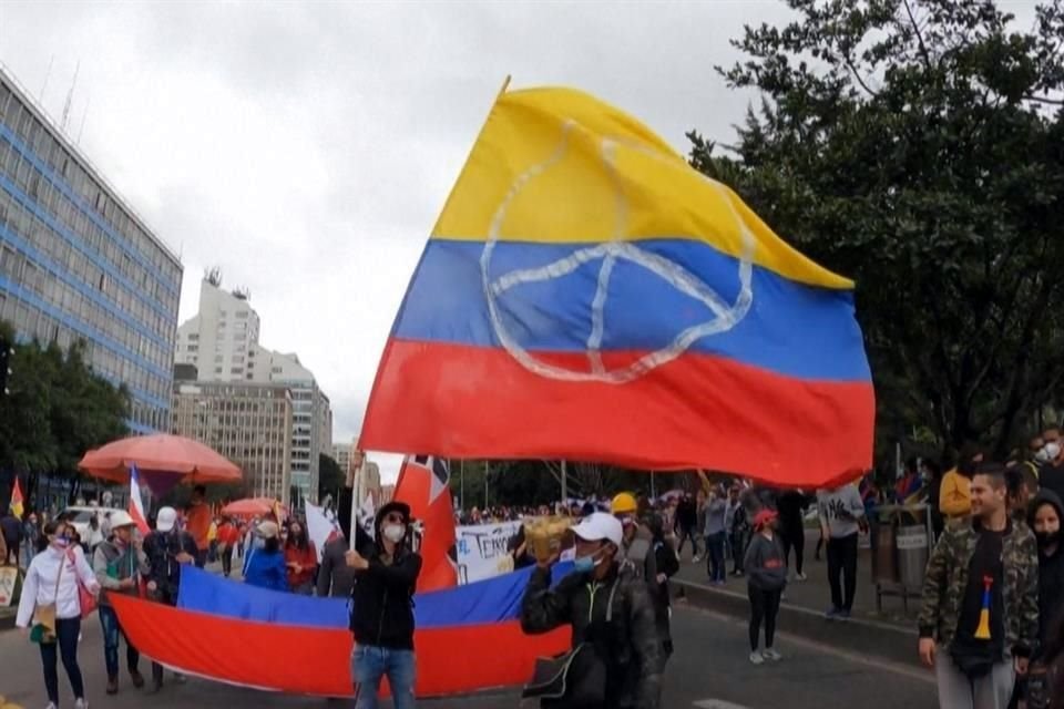 Los manifestantes reclamaron por la represión en pasadas protestas.