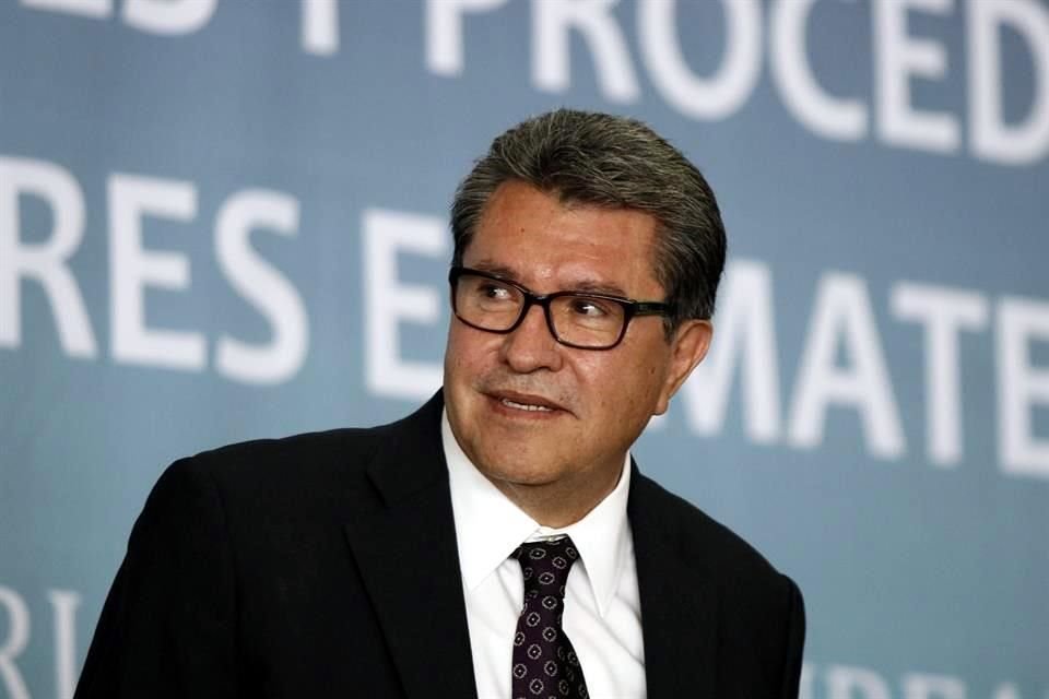 Ricardo Monreal, coordinador de la bancada de Morena.