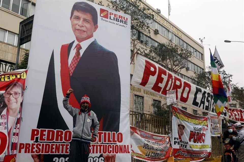 Pedro Castillo fue declarado el lunes Presidente electo de Perú y asumirá el Gobierno el próximo 28 de julio.