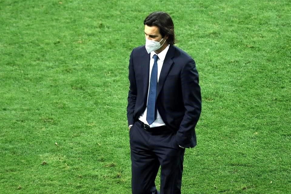 El director técnico del América, Santiago Solari, aún espera refuerzos para el Torneo Apertura 2021.