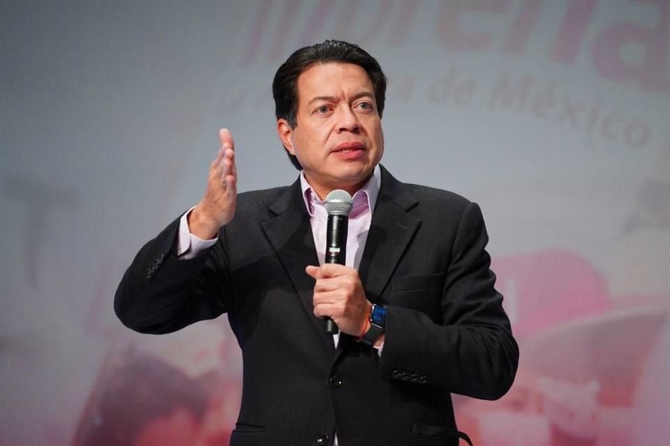 Mario Delgado, dirigente de Morena.