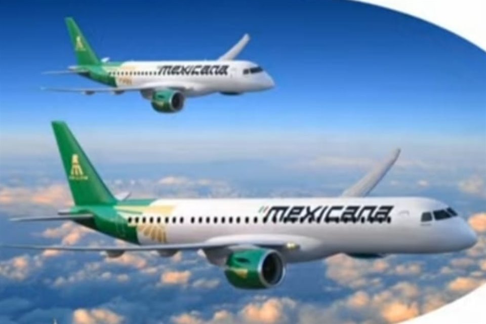 Mexicana adquirió dos decenas de aeronaves del fabricante brasileño Embraer por unos 750 millones de dólares.