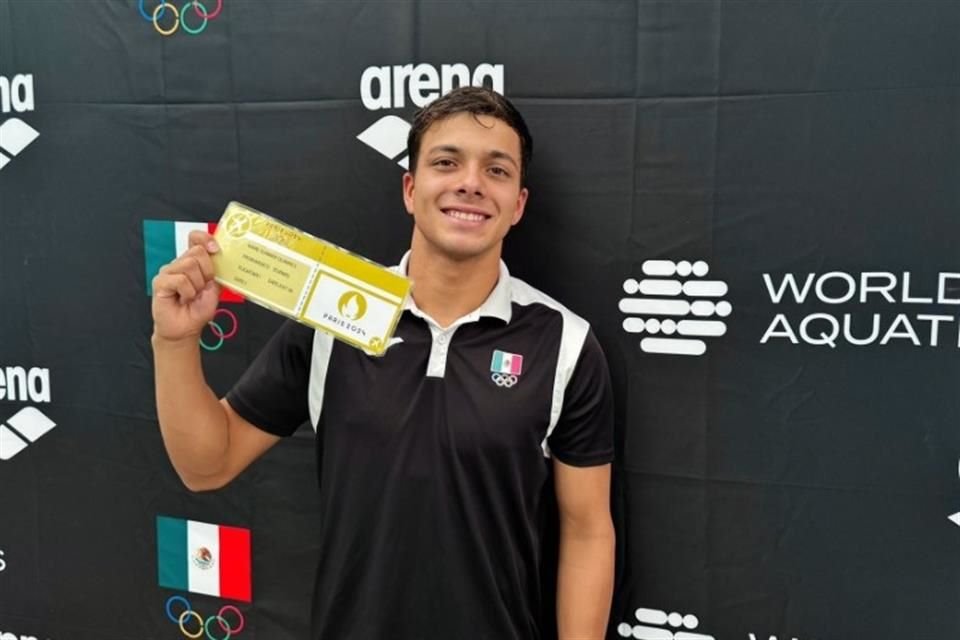 Kevin Muñoz se une al contingente que representará a México en los Juegos Olímpicos de París 2024.