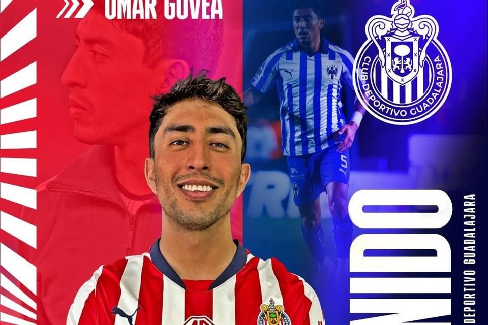 Omar Govea, jugador de Chivas.