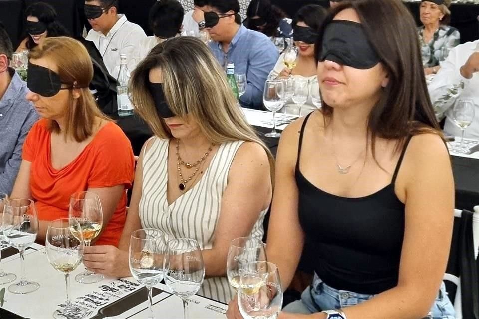 La cata a ciegas fue una de las más concurridas.