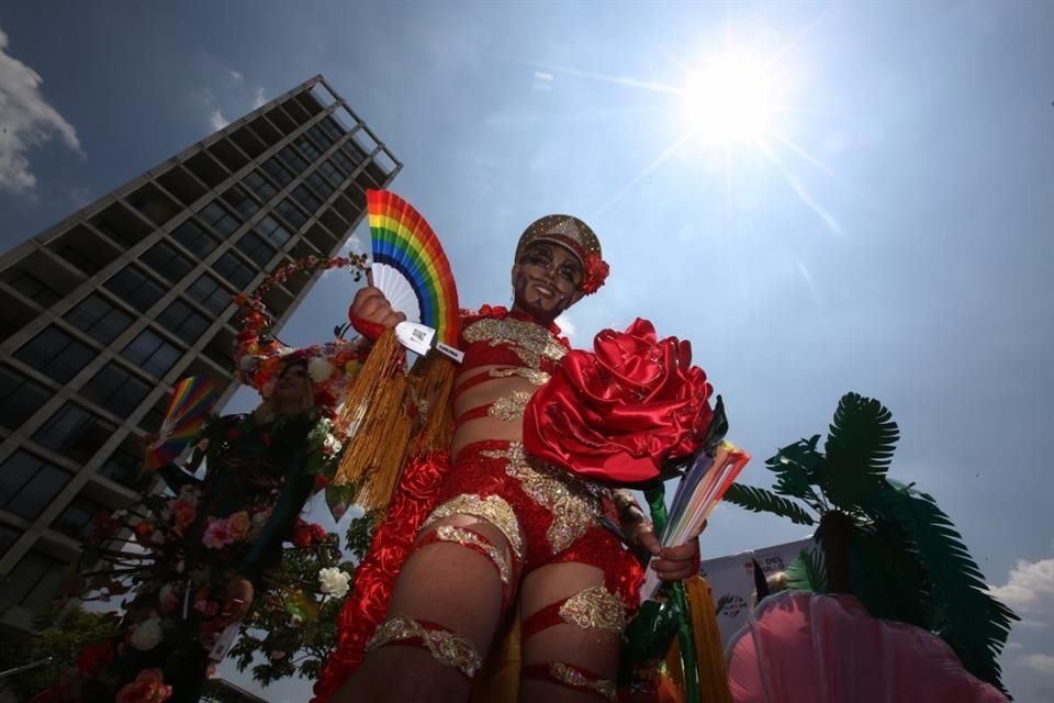 El lema de esta marcha fue la 'Visibilidad, resistencia y orgullo'.