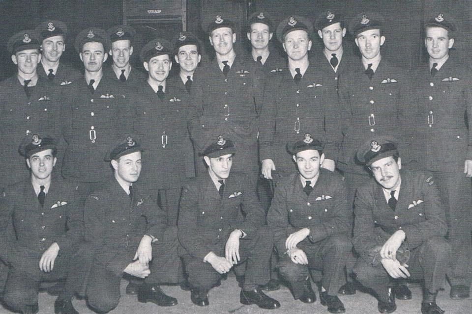 Escuadrón al que pertenecía Luis Pérez Gómez, piloto tapatío muerto en la Segunda Guerra Mundial, en la Fuerza Aérea de Canadá.