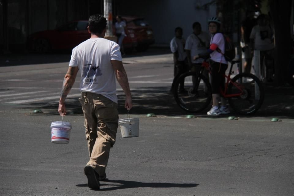 En esta ocasión acudieron a Bulevar Chapultepec, espacio que los domingos se convierte en sitio de convivencia con la Vía Recreactiva.