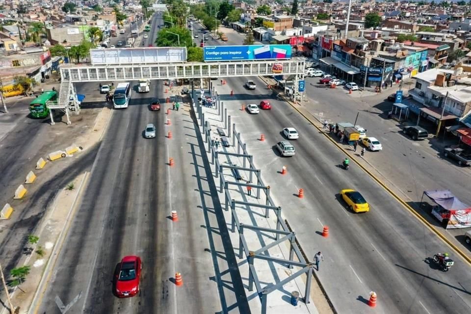 Las obras para conectar el sistema de Mi Macro Periférico con el Centro de Tonalá comenzaron el 8 de abril de este año.