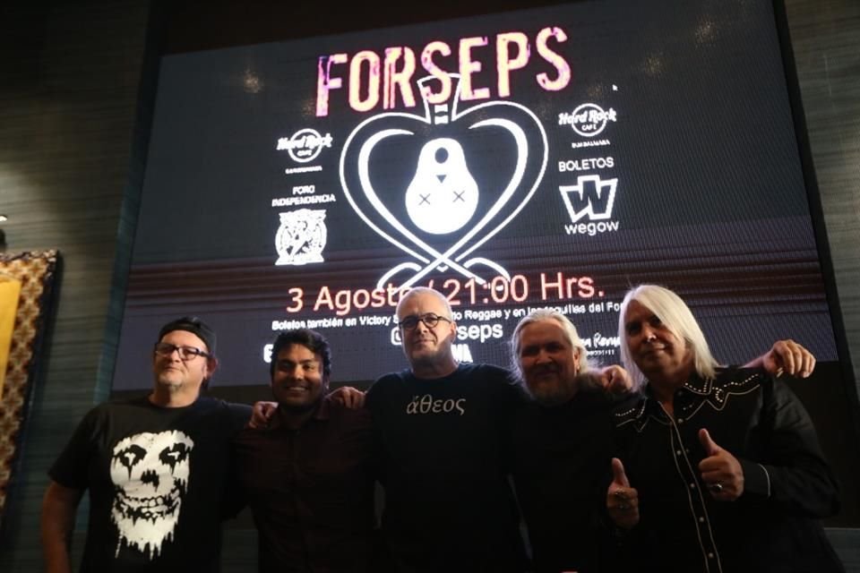 José Fors se encuentra redescubriendo Forseps, la banda musical alterna a Cuca, y que tocará el 3 de agosto en el Foro Independencia.