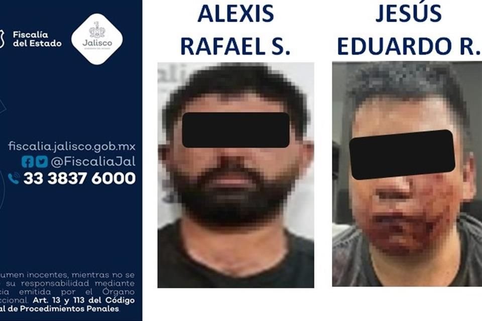 Alexis Rafael 'S' y Jesús Eduardo 'R' también dispararon contra los miembros de la institución que acudieron a ayudar al mando.