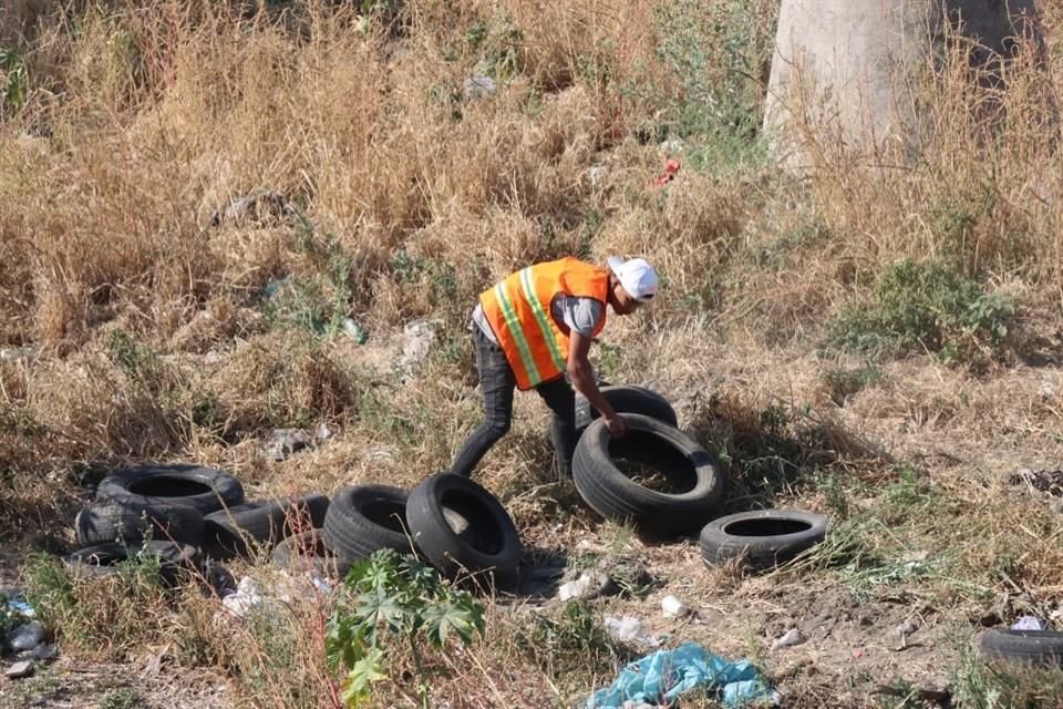 En total fueron recolectadas cerca de 200 toneladas de basura.