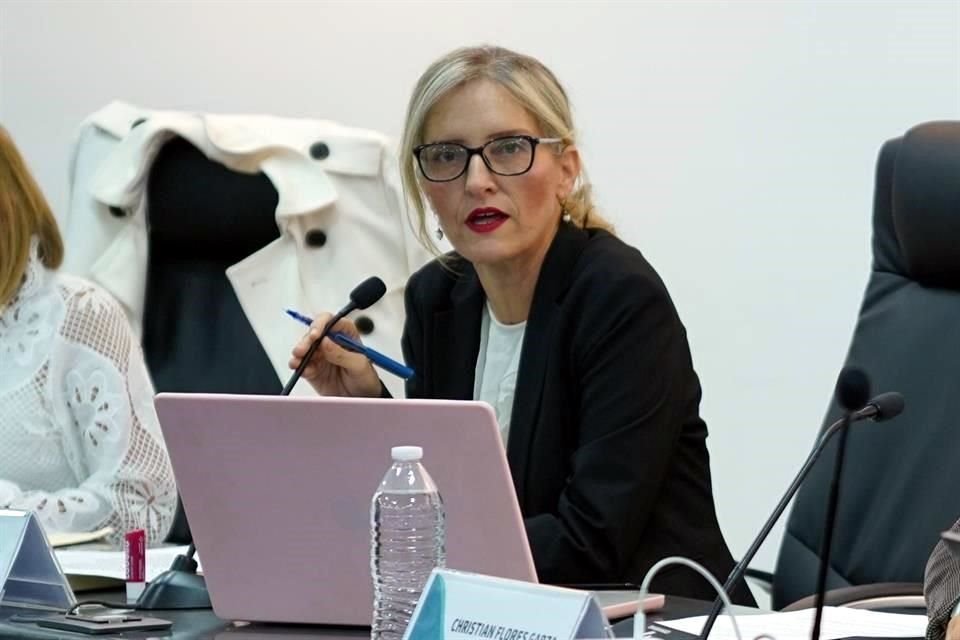Paula Ramírez Höhne, consejera presidenta del IEPC.