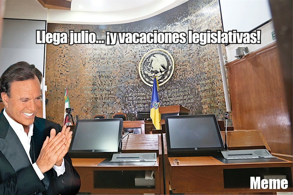 Desde el 22 de julio iniciaría un periodo inhábil del Poder Legislativo, por lo que diputados y todo el personal del Congreso retornaría al trabajo a partir del 5 de agosto.