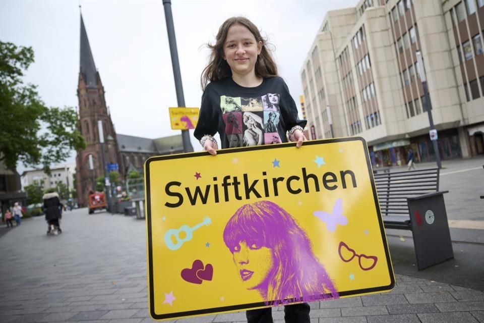 La ciudad alemana Gelsenkirchen cambió temporalmente su nombre a 'Swiftkirchen' por los tres conciertos que dará Taylor Swift este mes.