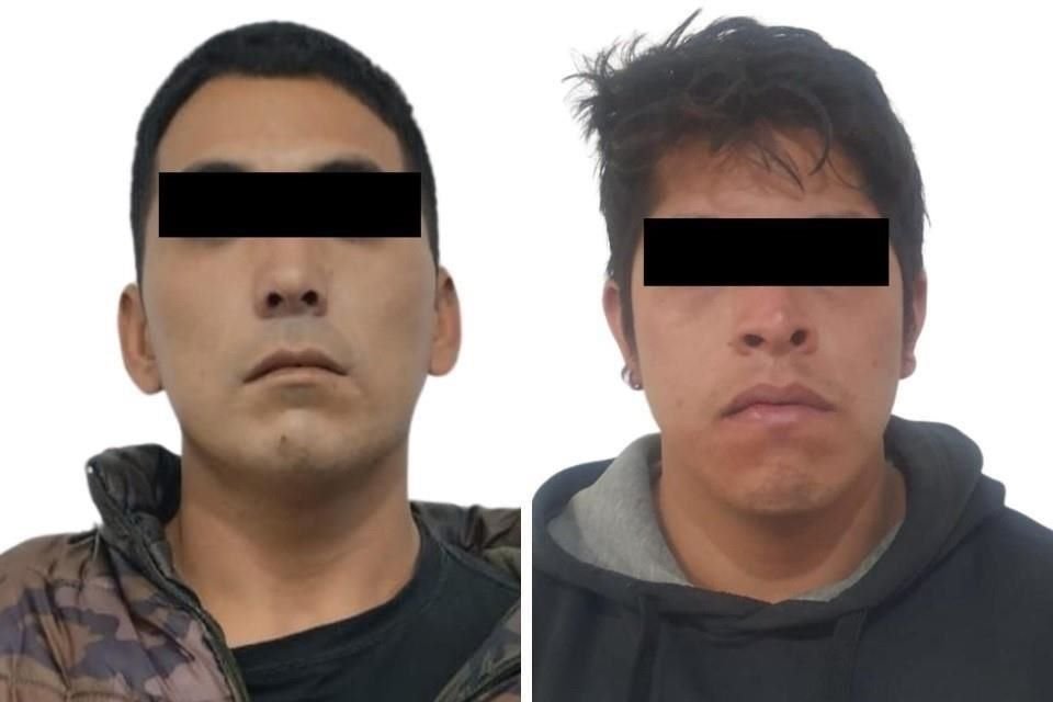 Miguel Ángel 'N', 'El Pecas', y José Iván 'N', fueron detenidos por su presunta participación en el feminicidio de de Martha Paola Salcedo, hermana del futbolista Carlos Salcedo.