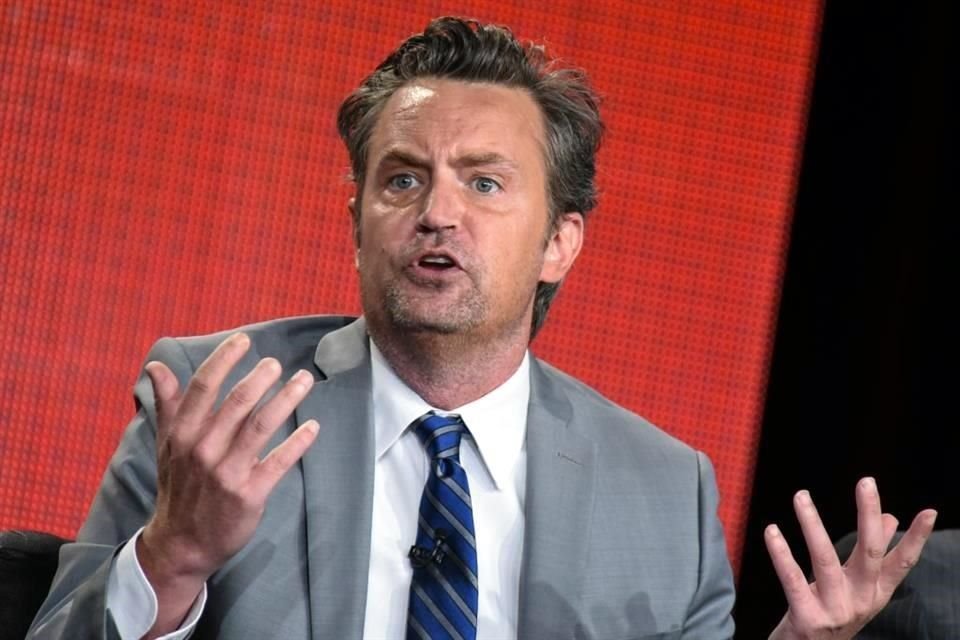 Matthew Perry murió a causa de sobredosis de ketamina.