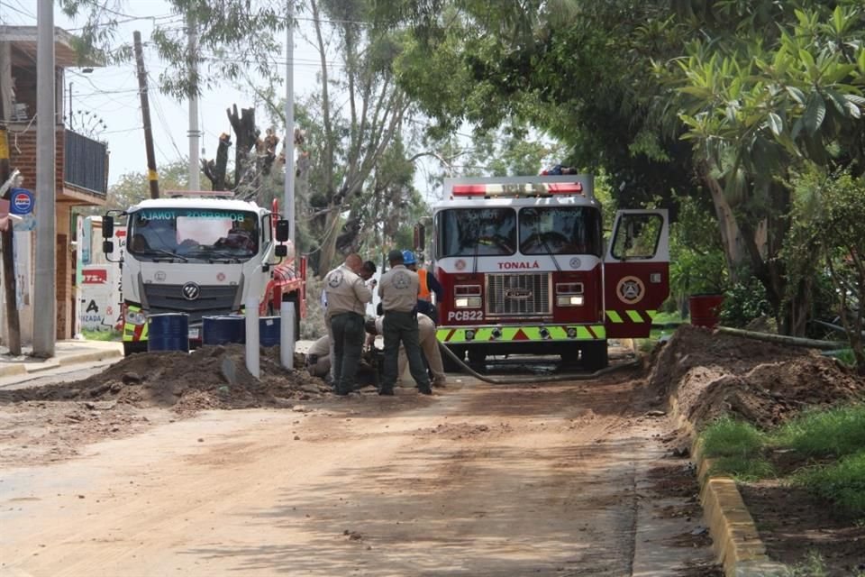 Desde el domingo, vecinos de la Colonia Coyula, en Tonalá, detectaron el olor en las calles independencia e Hidalgo.