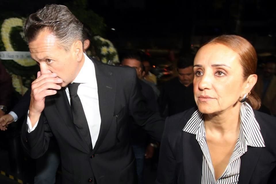 Pablo Lemus, Gobernador electo de Jalisco, y su esposa Maye Villa.